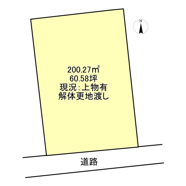 西条市本町45　売土地の土地図