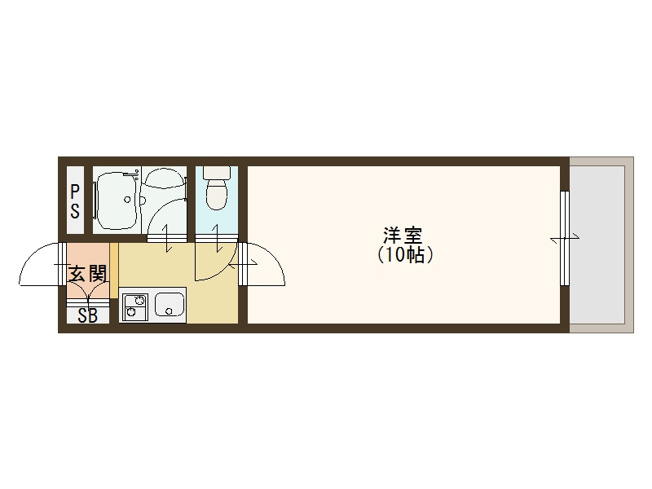 【間取り】 | アベニュー西住之江