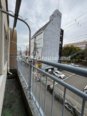 ローズ向之芝Ⅱのバルコニー