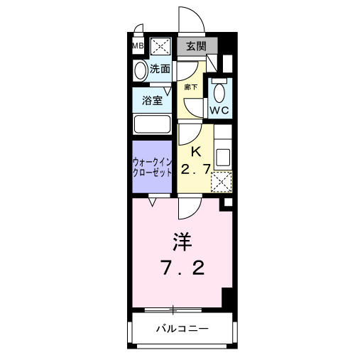 【間取り】 | Ｍ’ｓファミーユ泉崎