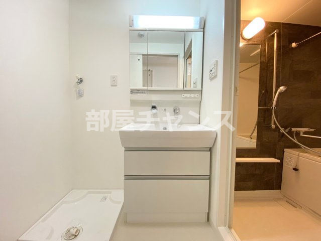 ル・ソレイユの独立洗面台