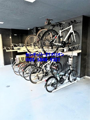 【その他共用部分】 | BRAZE　SAKURADAI／ブライズサクラダイ | 敷地内駐輪場。屋根付きです