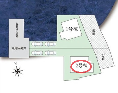 【区画図】 | ファーストタウン生駒郡第７斑鳩町龍田西 | 区画図