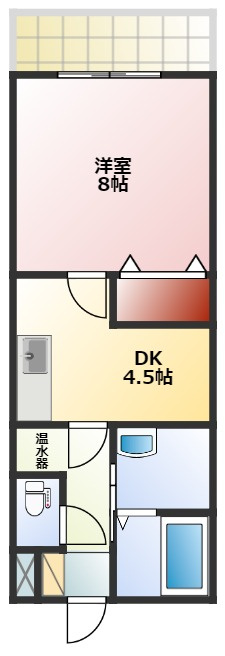 ガーデンヒルズ小白川の間取り