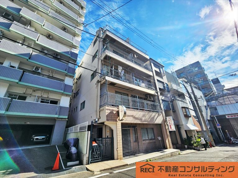 マヤコーポ東の外観|3沿線が徒歩圏内の好立地