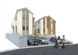 【外観パース】