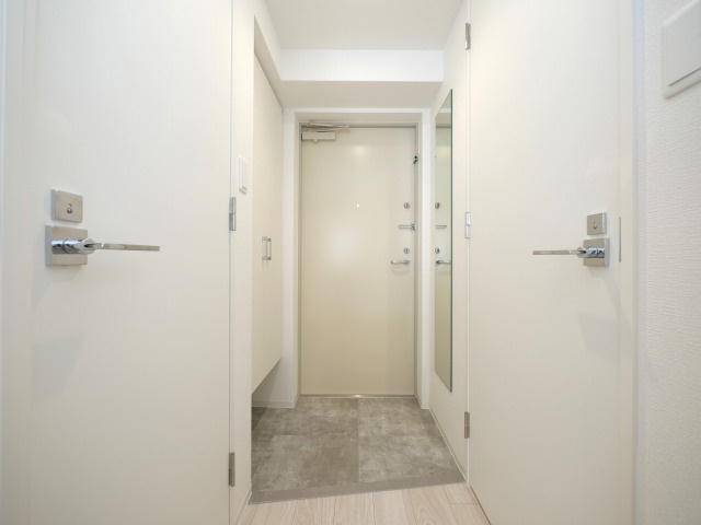 セレニテ新大阪ミラク壱番館の玄関