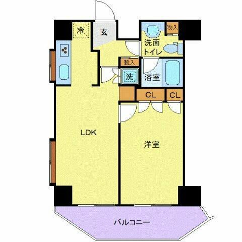 スペーシア池尻大橋の間取り