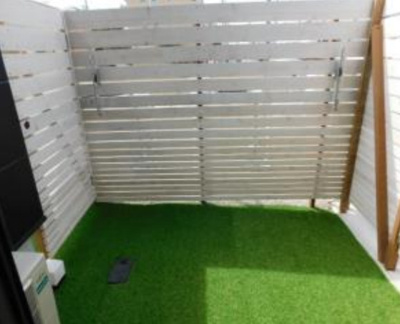 【庭】 | コティ姫路 | ※101・102は人工芝の専用庭になります