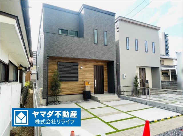 戸建　岐阜市竜田町　全2区画分譲の外観|■B号棟 ■YAMADA電機の　ヤマダ不動産　株式会社リライフ　岐阜店■ いつでもお問合わせ下さい。
