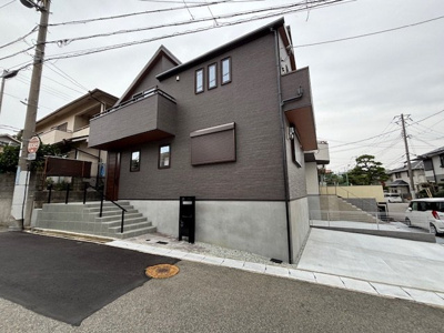 【外観】 | 神戸市垂水区神陵台9丁目　新築戸建1号地　仲介手数料無料！ | 外はこのようになっています