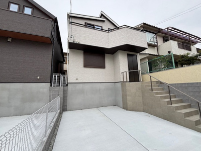【外観】 | 神戸市垂水区神陵台9丁目　新築戸建2号地　仲介手数料無料！ | きれいな外観です