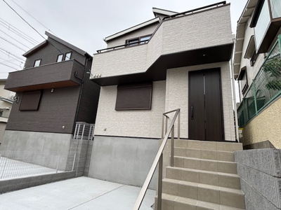 【外観】 | 神戸市垂水区神陵台9丁目　新築戸建2号地　仲介手数料無料！ | きれいな外観です