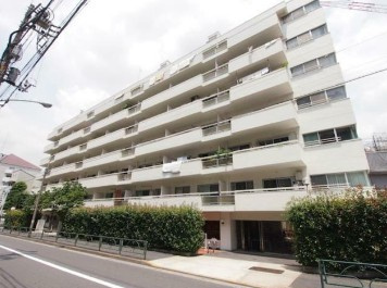 【外観】 | 柏木ローズマンション | 鉄骨鉄筋コンクリート造のがっちりとした建物。