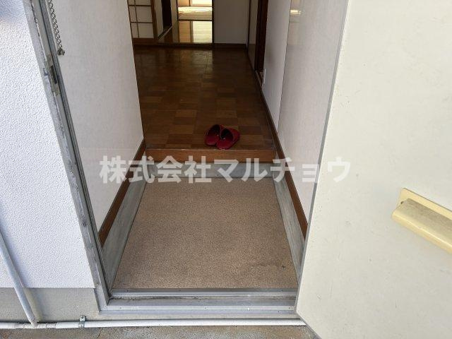 百恵マンションの玄関|毎日通る玄関はこちらです