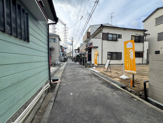 宝塚市美幸町 建築条件無土地の前面道路含む現地写真|◆土地のご購入は、実際に現地をご見学されることで、暮らしのイメージを出来ることができます♪周辺の環境も合わせてご案内いたしますので、是非お気軽にお問合せください！