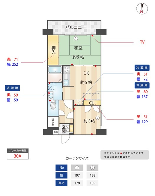 エンカーサ・アマの間取り|間取です
