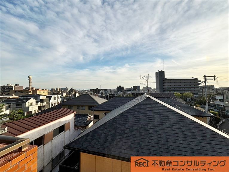 ライオンズマンション本山北町の展望|角部屋で通風も良好