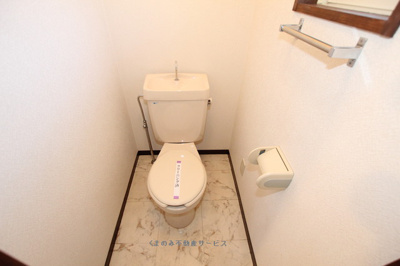 【トイレ】 | ステイタス月隈Ⅱ | 落ち着いたトイレです
ステイタス月隈2　101号室　2018年11月24日撮影