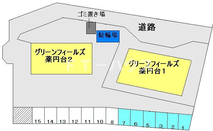 グリーンフィールズ薬円台１の駐車場|駐車場