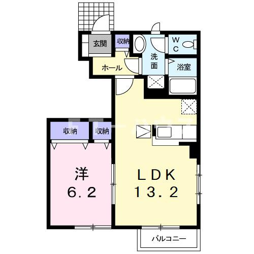 グリーンフィールズ薬円台１の間取り|間取図
