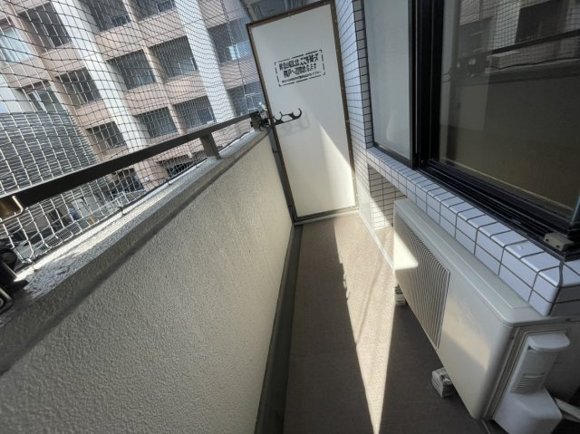 朝日プラザ久留米Ⅱのバルコニー