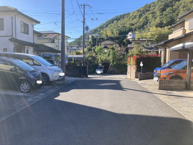 静市野中町の前面道路含む現地写真
