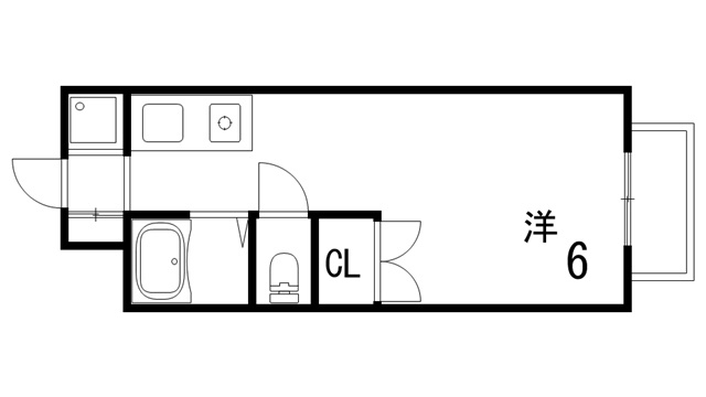 ペイサージュ御影の間取り