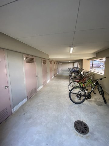JGMヴェルデ門松駅前の駐輪場
