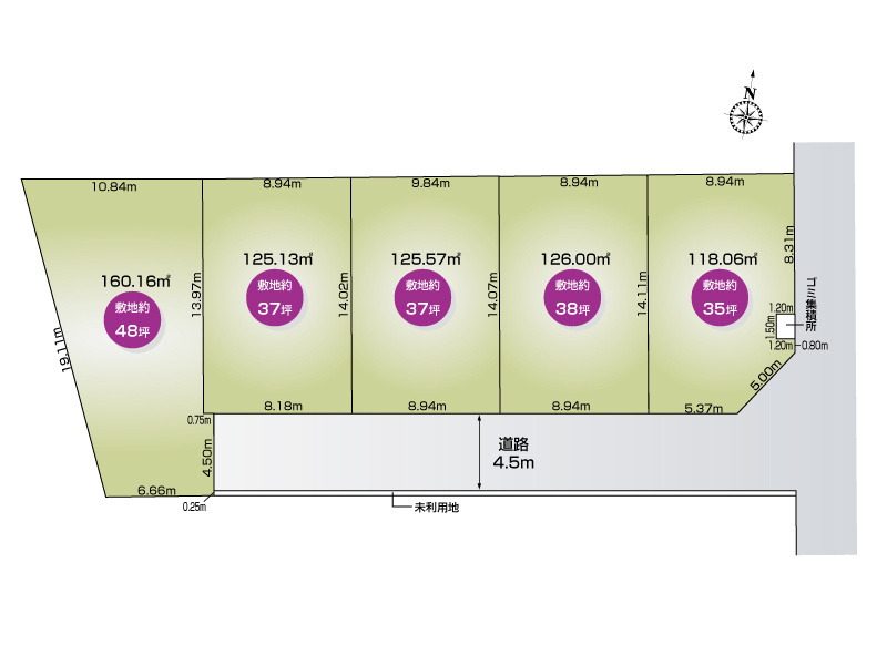 上尾市大字上5区画
