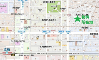 【地図】 | 末広町貸家