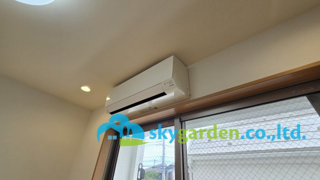 茅ヶ崎市美住町　中古戸建のその他|ダイニングそばにエアコン付いてます