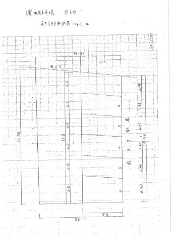 濵中駐車場の区画図