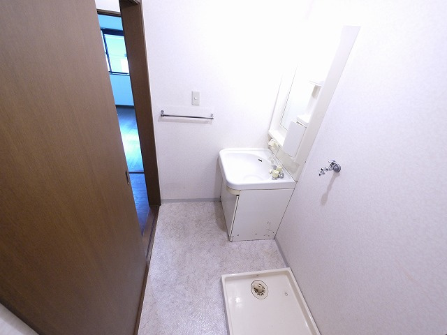 パセオブルージュの洗面所|ゆったりとスペースのある洗面所