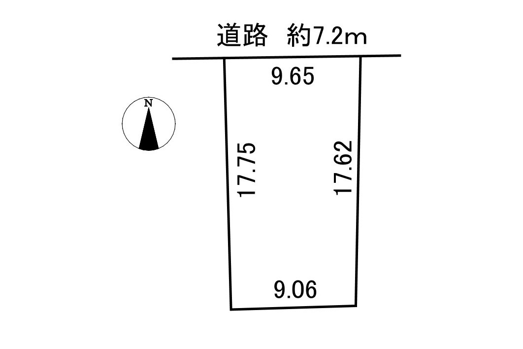 土地　文殊の土地図