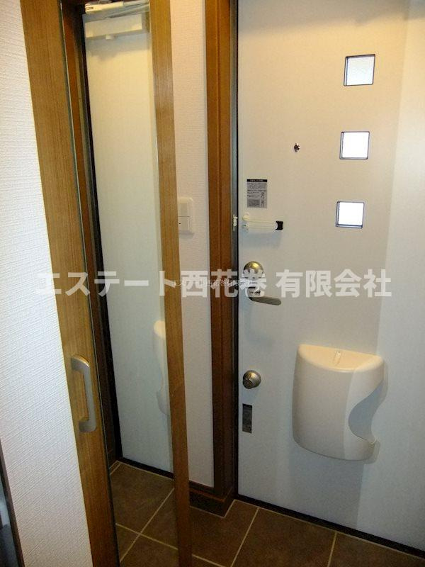 チュテレールＡの玄関