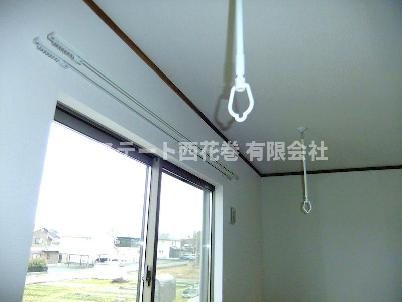 チュテレールＡの設備|室内物干