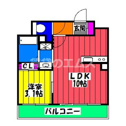 【間取り】 | ラフレシーサ博多駅南Ⅶの間取り