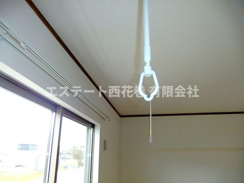 チュテレールＢの設備|室内物干