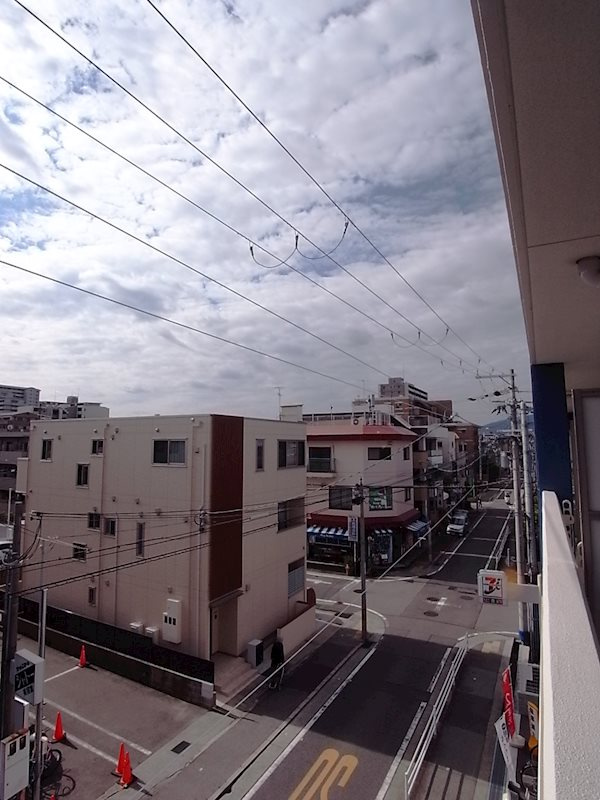 西宮市北昭和町のアパートの展望