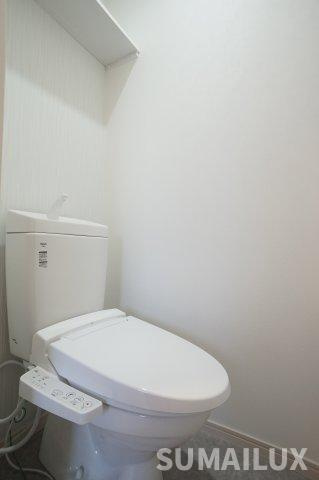 菊池郡菊陽町大字津久礼のアパートのトイレ