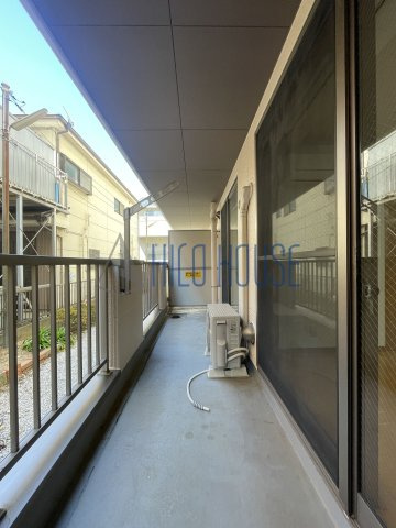 シャインヒルⅢのバルコニー