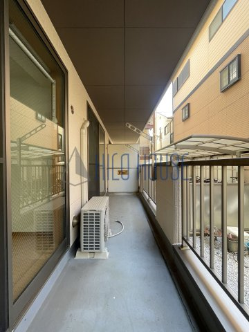 シャインヒルⅢのバルコニー