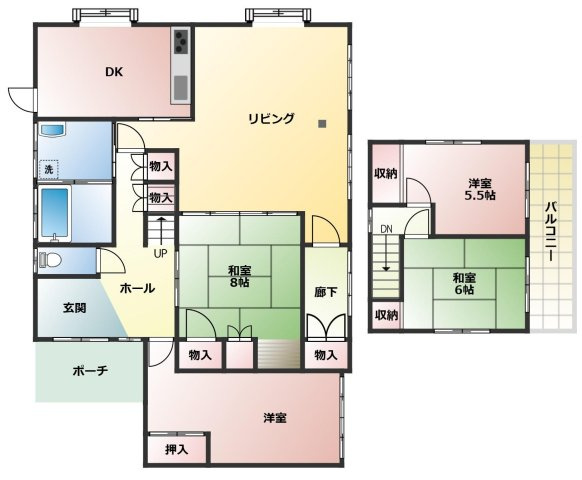 【間取り】 | 北区植木町円台寺