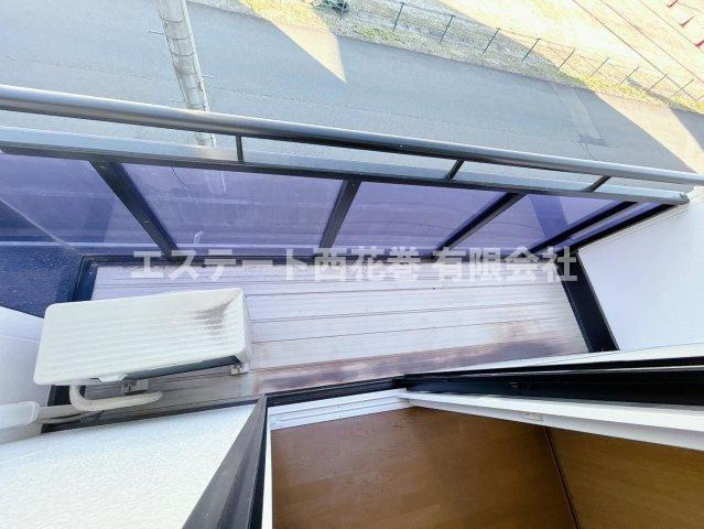 パストラルタウン牛崎Aのバルコニー