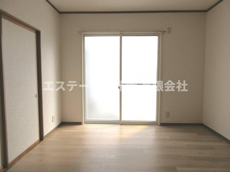 ネイティヴプレイスAの居間・リビング|エアコンこれから設置予定