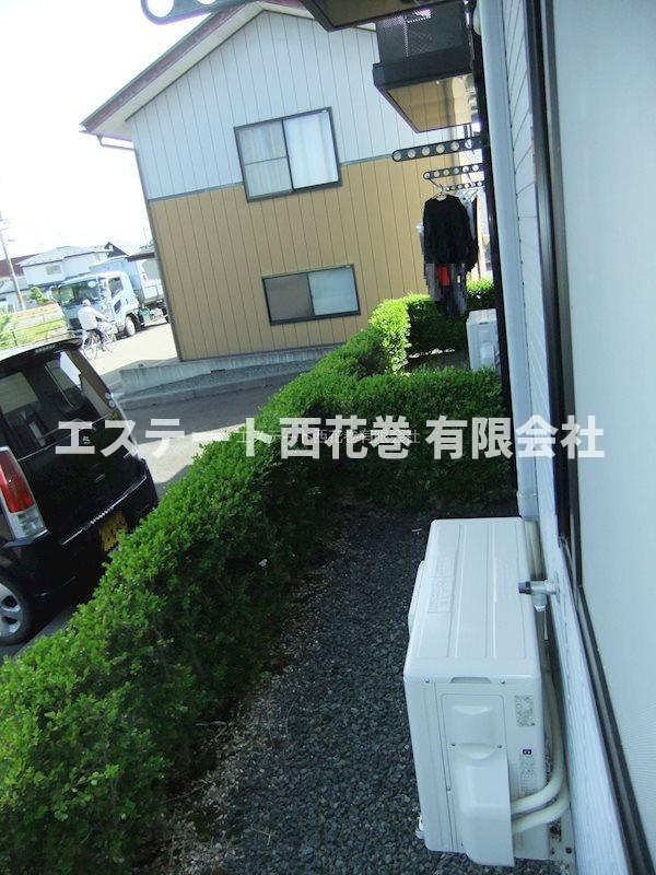 ディアス四日町のバルコニー|ベランダありません