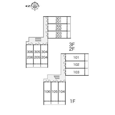 【区画図】 | レオパレスかもじや