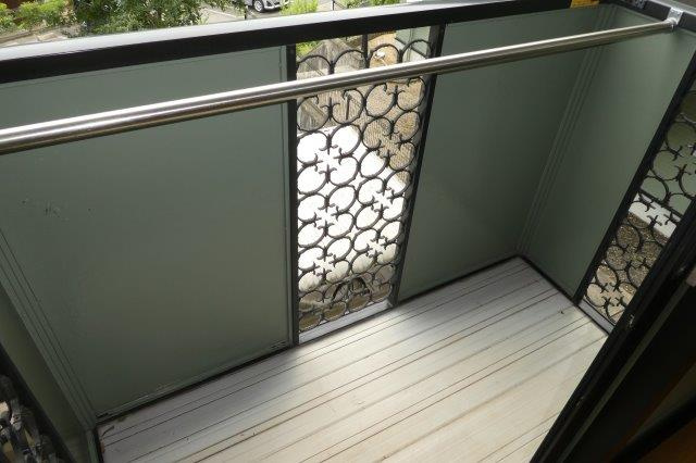 天神ヒルズＡのバルコニー