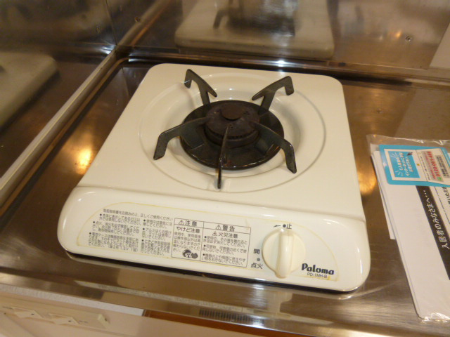 天神ヒルズＡのキッチン|ガスコンロ